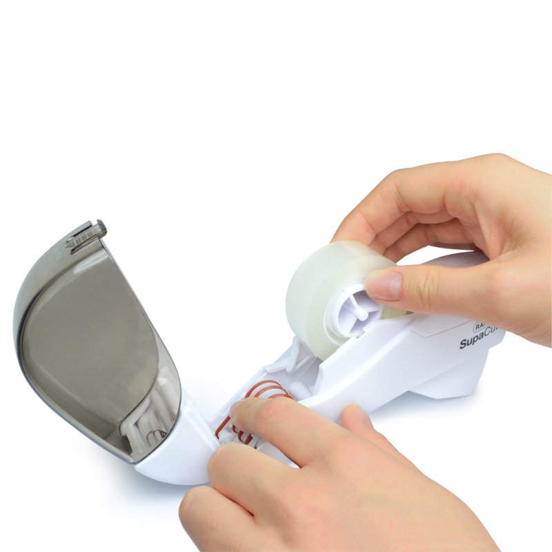 RAPESCO Dévidoir automatique de ruban adhésif SupaCut, blanc