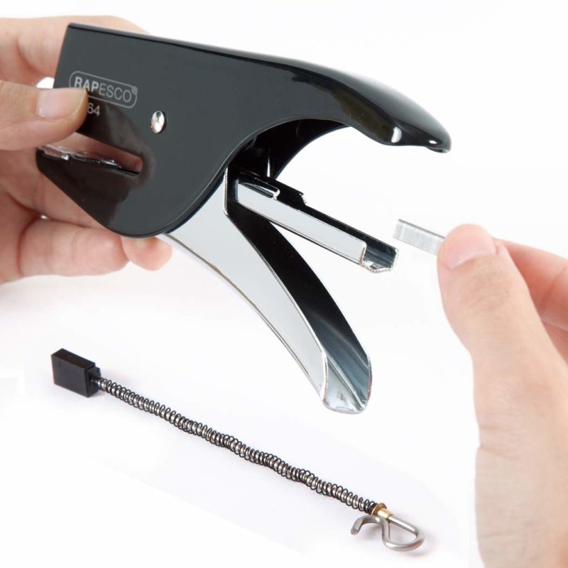 Rapesco SP-64 Flat clinch Black