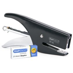 RAPESCO Pince agrafeuse SP-64 (6/4 & 21/4 mm) chrome/blanc