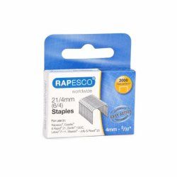 RAPESCO Agrafes 21/4, 2.000 pièces, galvanisé