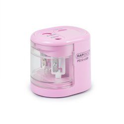 RAPESCO Taille-crayon électrique double PS-12-USB, rose