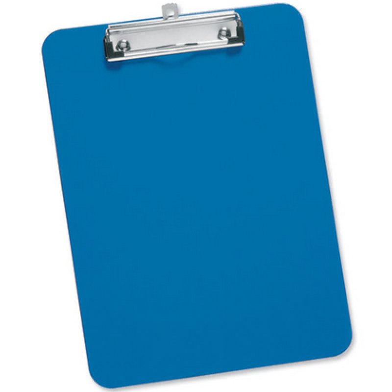 RAPESCO Porte-bloc Standard, A4, plastifié, bleu