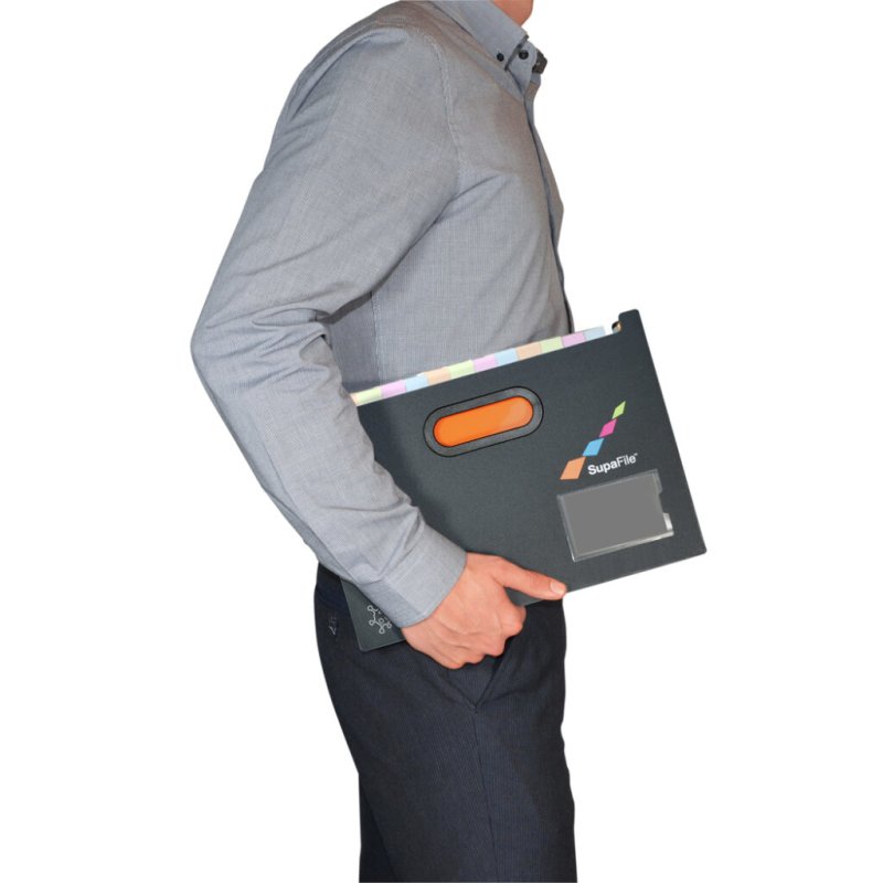 RAPESCO Trieur SupaFile, A4, 13 compartiments, noir