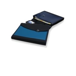 Rapesco 7 Part Designer Expanding File report cover Black