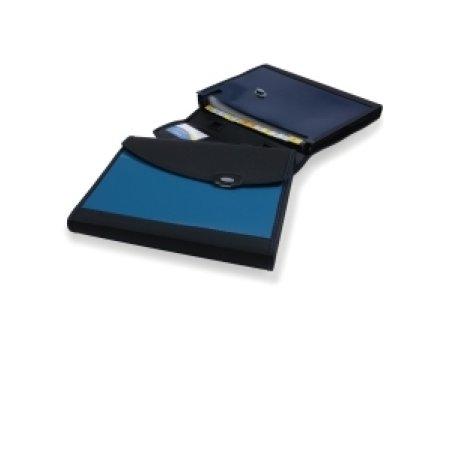 RAPESCO Trieur valisette Designer, A4 , 7 compartiments bleu