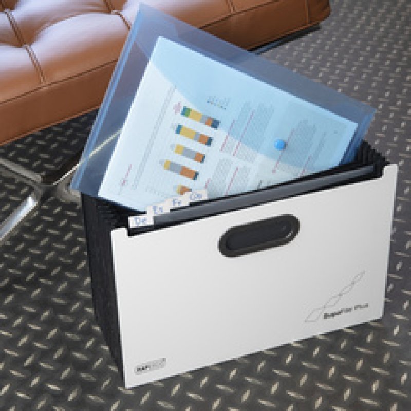 RAPESCO Trieur à soufflets SupaFile Plus, A4 , blanc