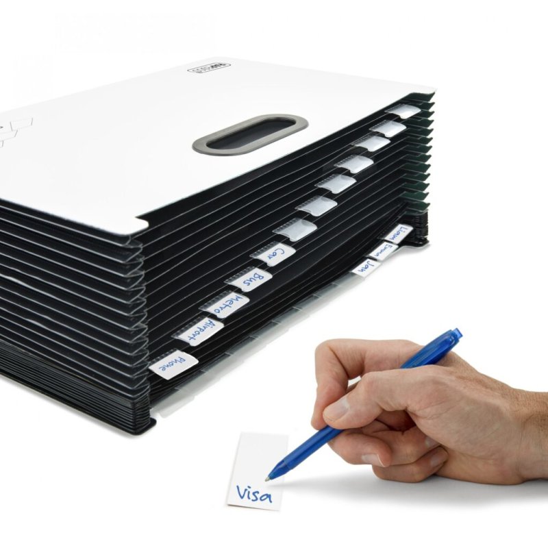 Rapesco 1622 file storage box Polypropylene (PP) Black, White