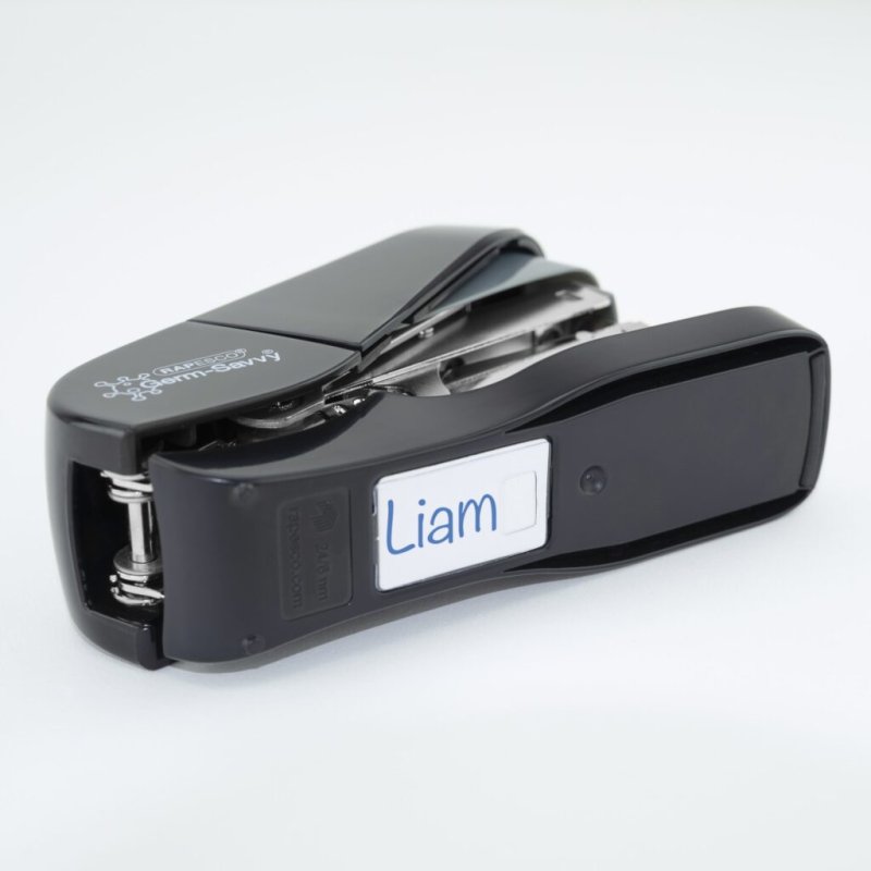 Rapesco 1688 stapler Flat clinch Black