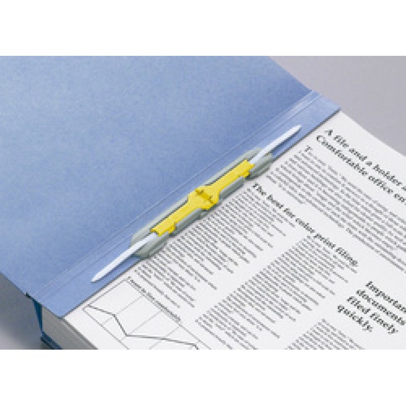 PLUS JAPAN Classeur d'archives ZEROMAX, A4 large, bleu