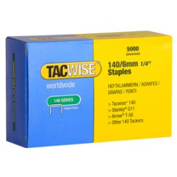 TACWISE Agrafes 140/14 mm, 5.000 pièces, galvanisé