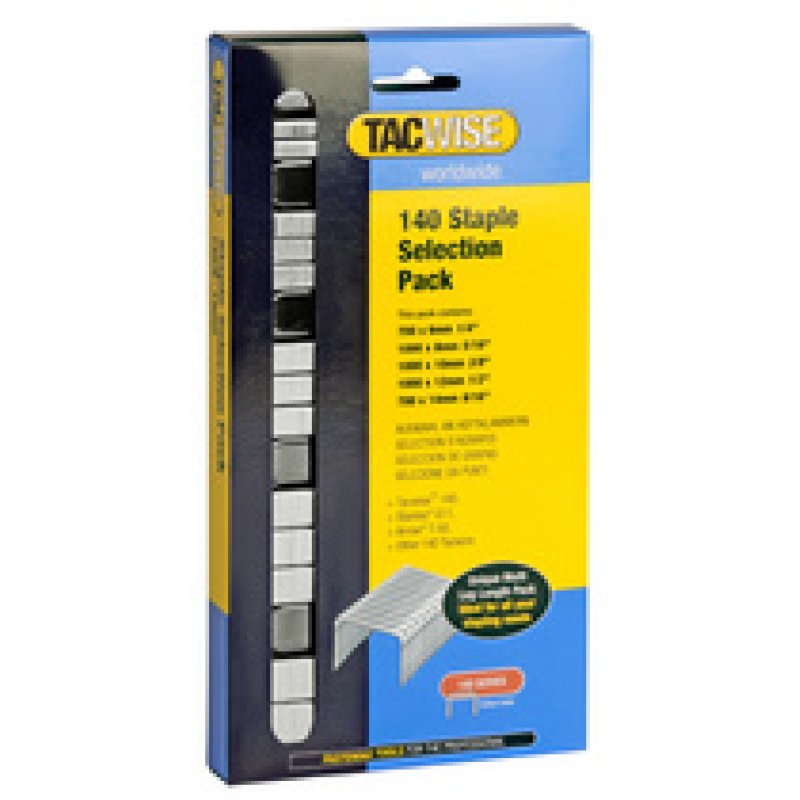 TACWISE Agrafes 140/6 mm, 2.000 pièces, galvanisé
