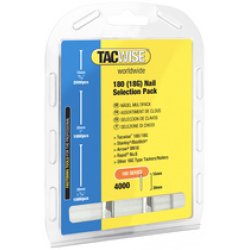 TACWISE Clous 18G/25 mm, 5.000 pièces