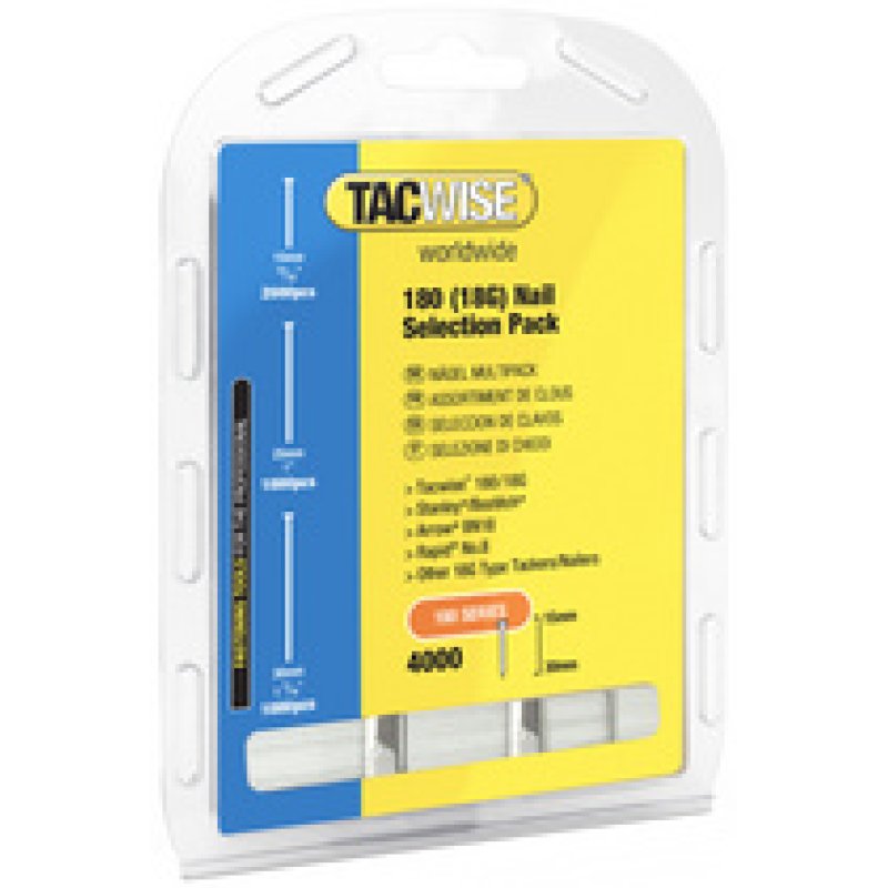 TACWISE Clous 18G/30 mm, 5.000 pièces