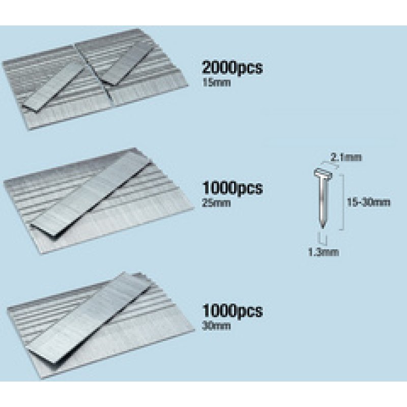 TACWISE Clous 18G/30 mm, 5.000 pièces