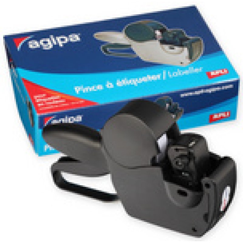 APLI Pince à étiqueter 151991, 1 ligne, 8 chiffres