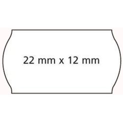 APLI Etiquette pour pince à étiqueter, 26 x 16 mm, blanc