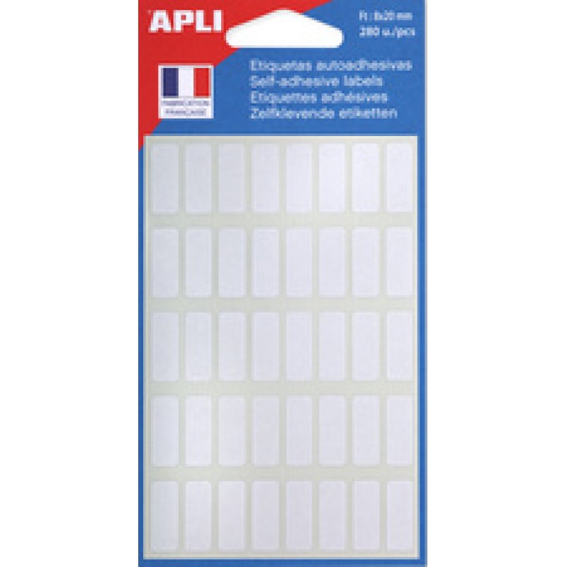 APLI Etiquette multi-usage, 38 x 58 mm, blanc