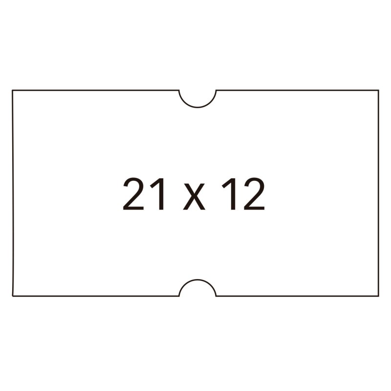 APLI 100910 printer label White