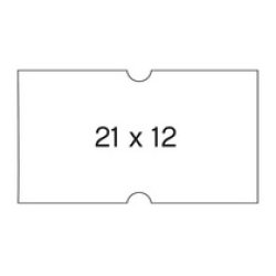 APLI Etiquette pour étiqueteuse, 16 x 18 mm, blanc