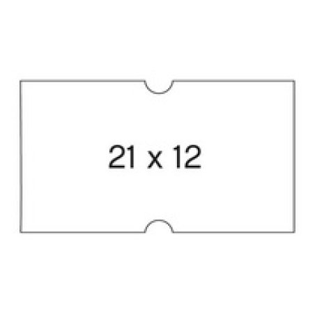 APLI Etiquette pour étiqueteuse, 16 x 18 mm, blanc