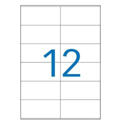 APLI 118998 printer label White