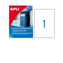 APLI 01228 printer label White