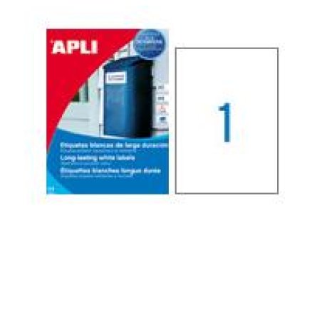 APLI 01228 printer label White