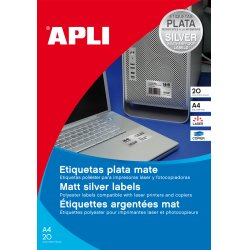 APLI 01227 étiquette à imprimer Blanc Imprimante d'étiquette adhésive