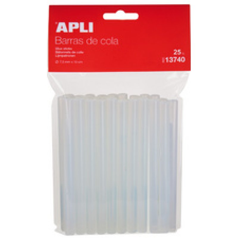 APLI Recharge de bâtons de colle, diamètre: 7,5 mm