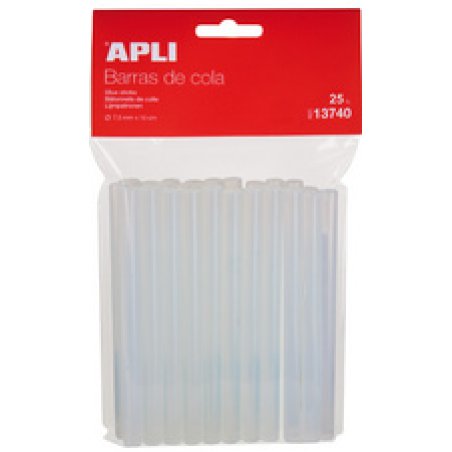 APLI Recharge de bâtons de colle, diamètre: 7,5 mm