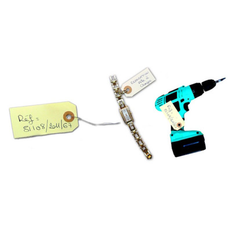 APLI Etiquettes américaines, 100 x 51 mm, avec fil de fer