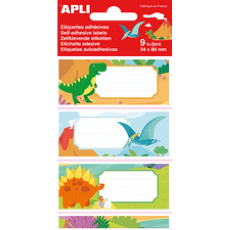 APLI kids Etiquettes pour livre "princesses", 36 x 81 mm