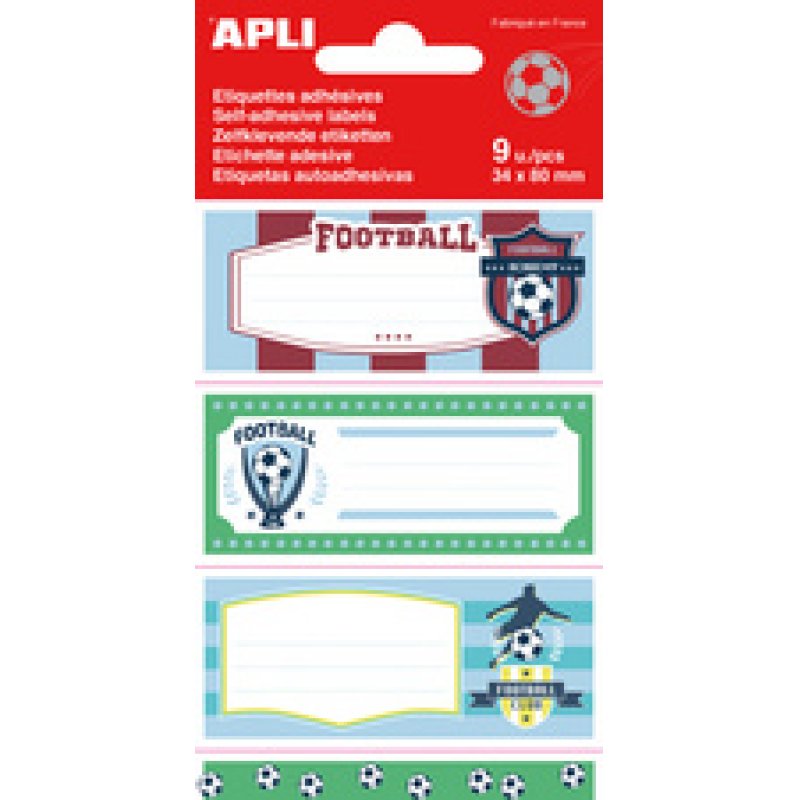 APLI kids Etiquettes pour livre "grafitis", 36 x 81 mm