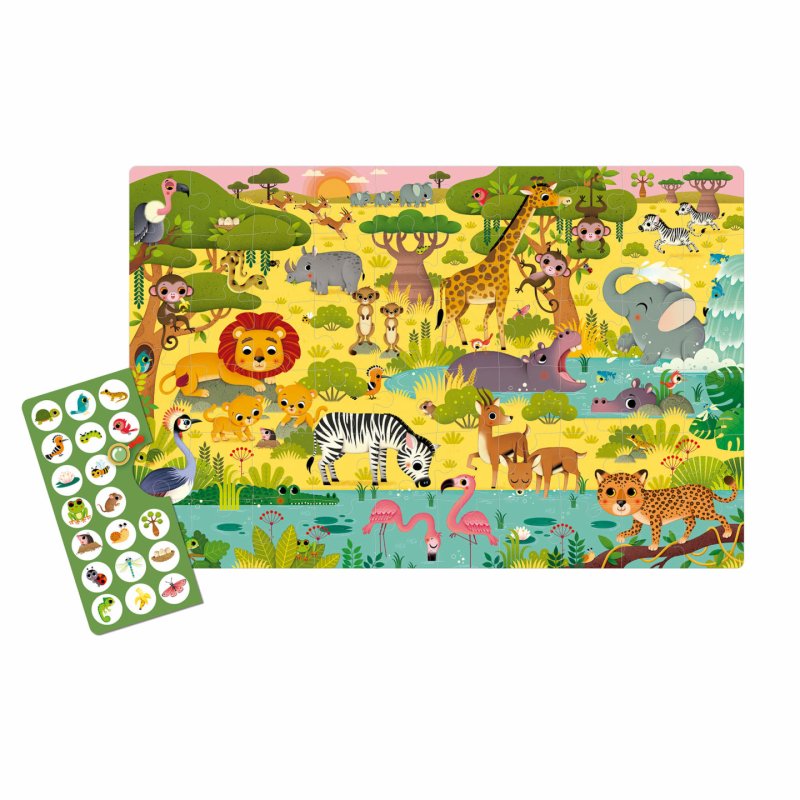 APLI 19221 puzzle Jigsaw puzzle 60 pc(s) Animals
