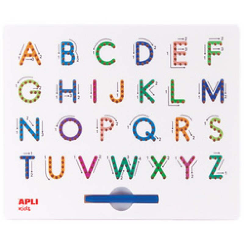 APLI kids Tableau magnétique, "Magnets ABC lettres"