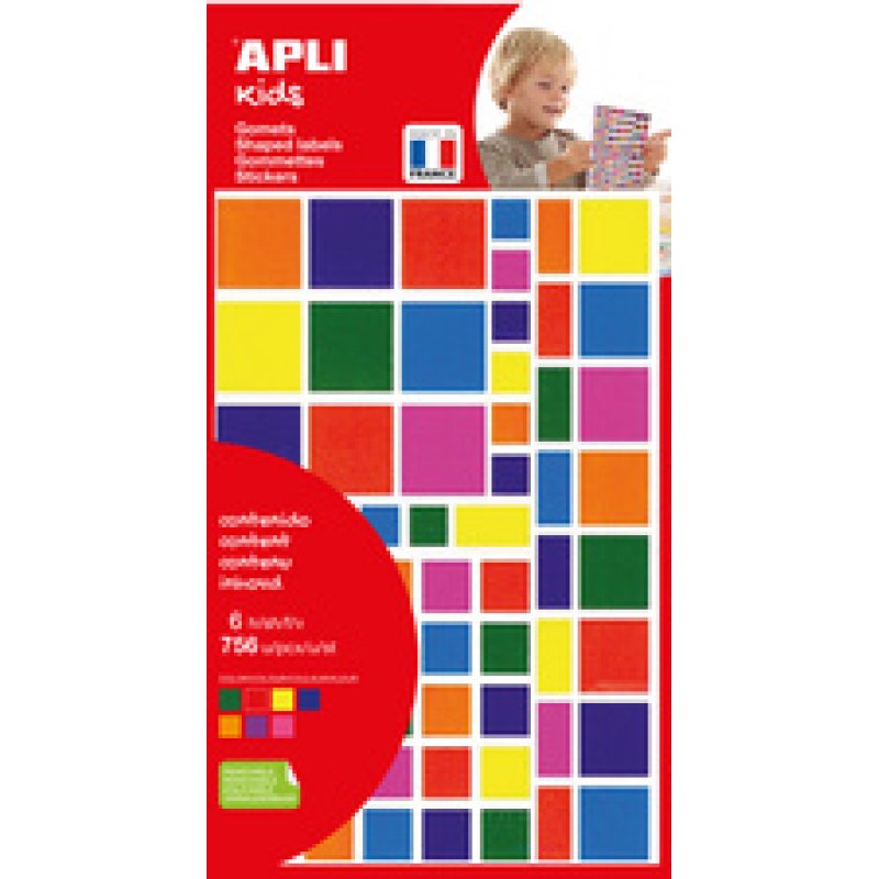 APLI kids Gommettes "Etoile", en sachet