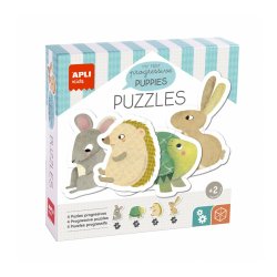 APLI Kids 19439 puzzle Jeu de puzzle 12 pièce(s) Animaux