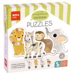 APLI kids Puzzle "My first Savane", 12 pièces
