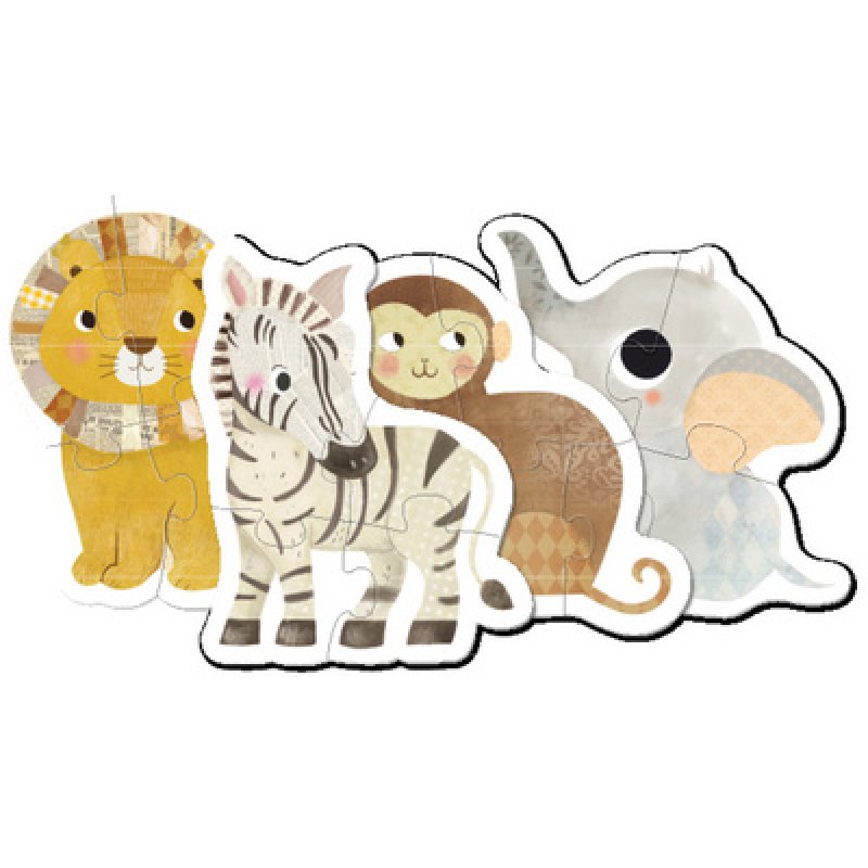 APLI kids Puzzle "My first Savane", 12 pièces