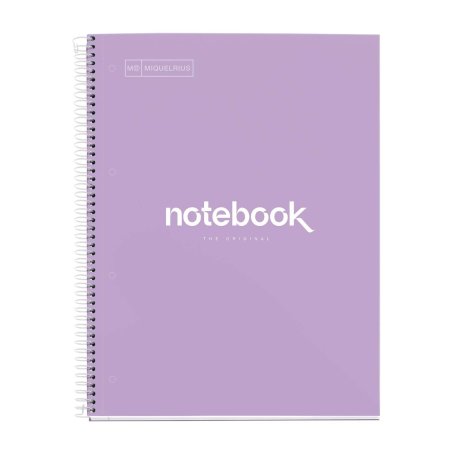MAUL A460533 writing notebook A4 80 sheets Purple