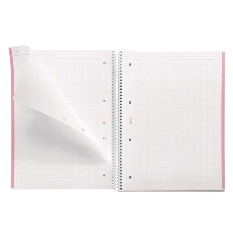 MAUL A460522 bloc-notes A4 80 feuilles Rose