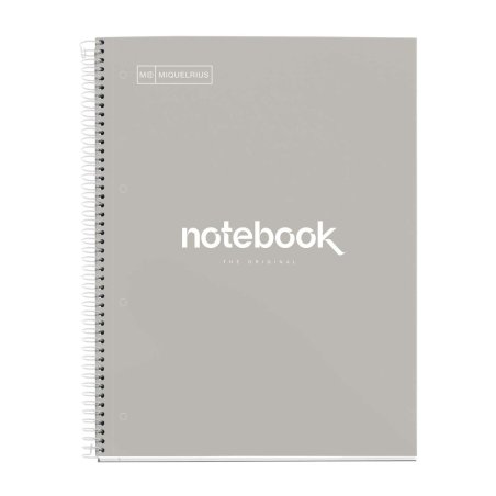 MAUL A466282 writing notebook A4 80 sheets Grey