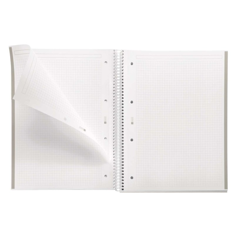 MAUL A466282 bloc-notes A4 80 feuilles Gris