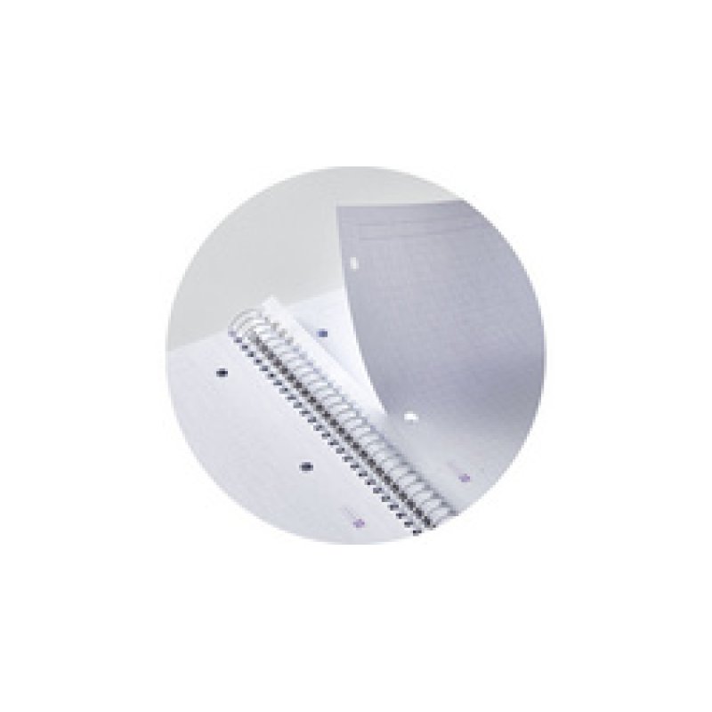 MIQUELRIUS Cahier à spirale "Notebook EMOTIONS", A4, lilas