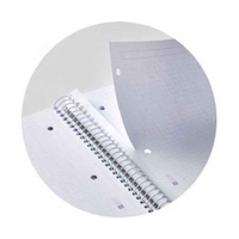 MIQUELRIUS Cahier à spirale "Notebook EMOTIONS", A4, bleu