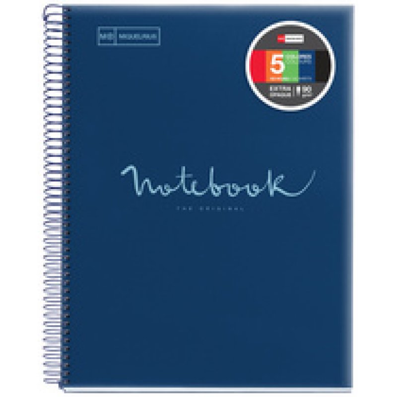 MIQUELRIUS Cahier à spirale "Notebook EMOTIONS", A5, lavande