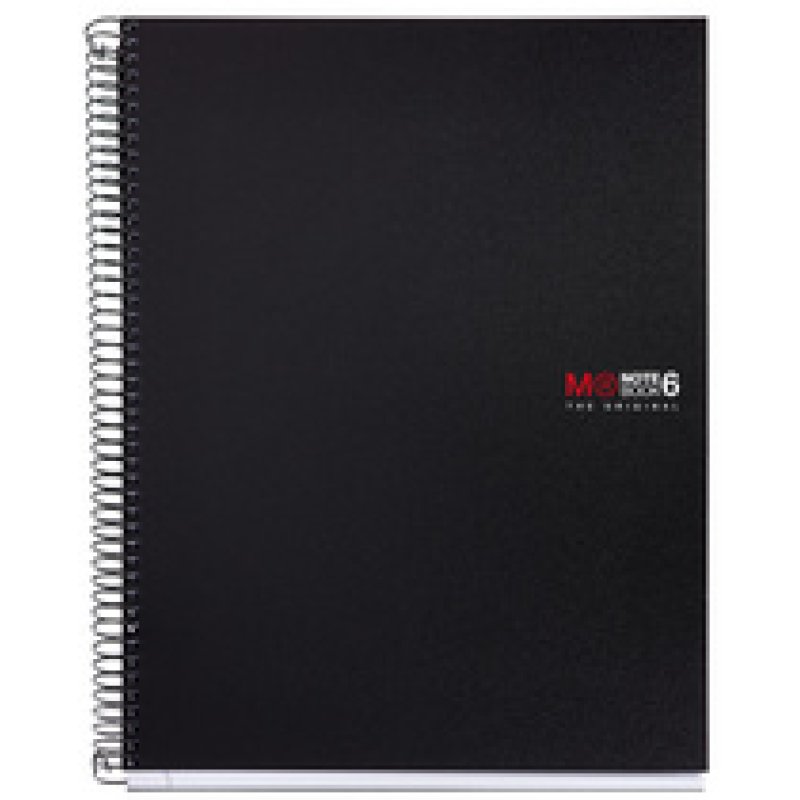 MIQUELRIUS Cahier à spirale "Notebook THE ORIGINAL", A4,noir
