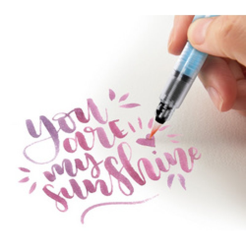 PentelArts Aquash Stylo pinceau, épaisseur: F, contenu: 7 ml