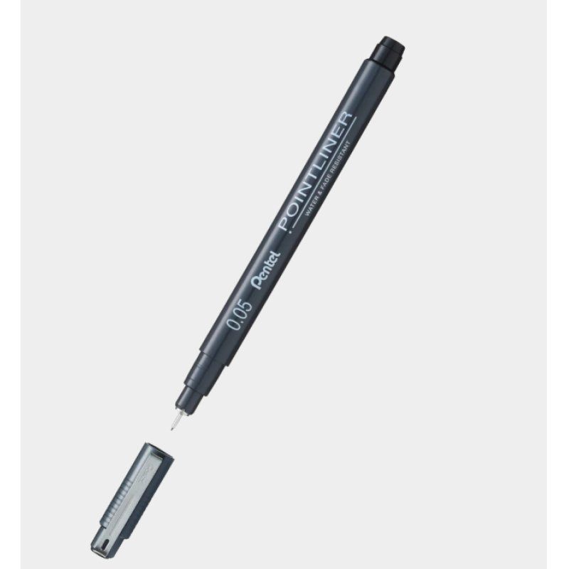 Pentel S20P-4A ballpoint pen Black Stick ballpoint pen Fine 1 pc(s)