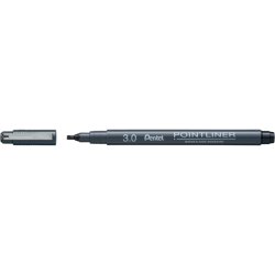 Pentel S20P-C30A ballpoint pen Black Stick ballpoint pen Fine 1 pc(s)